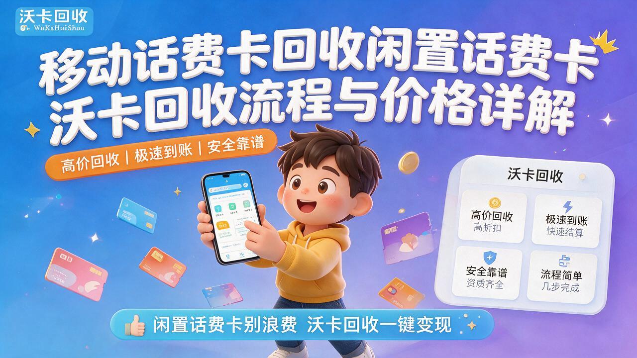 内江移动话费卡回收