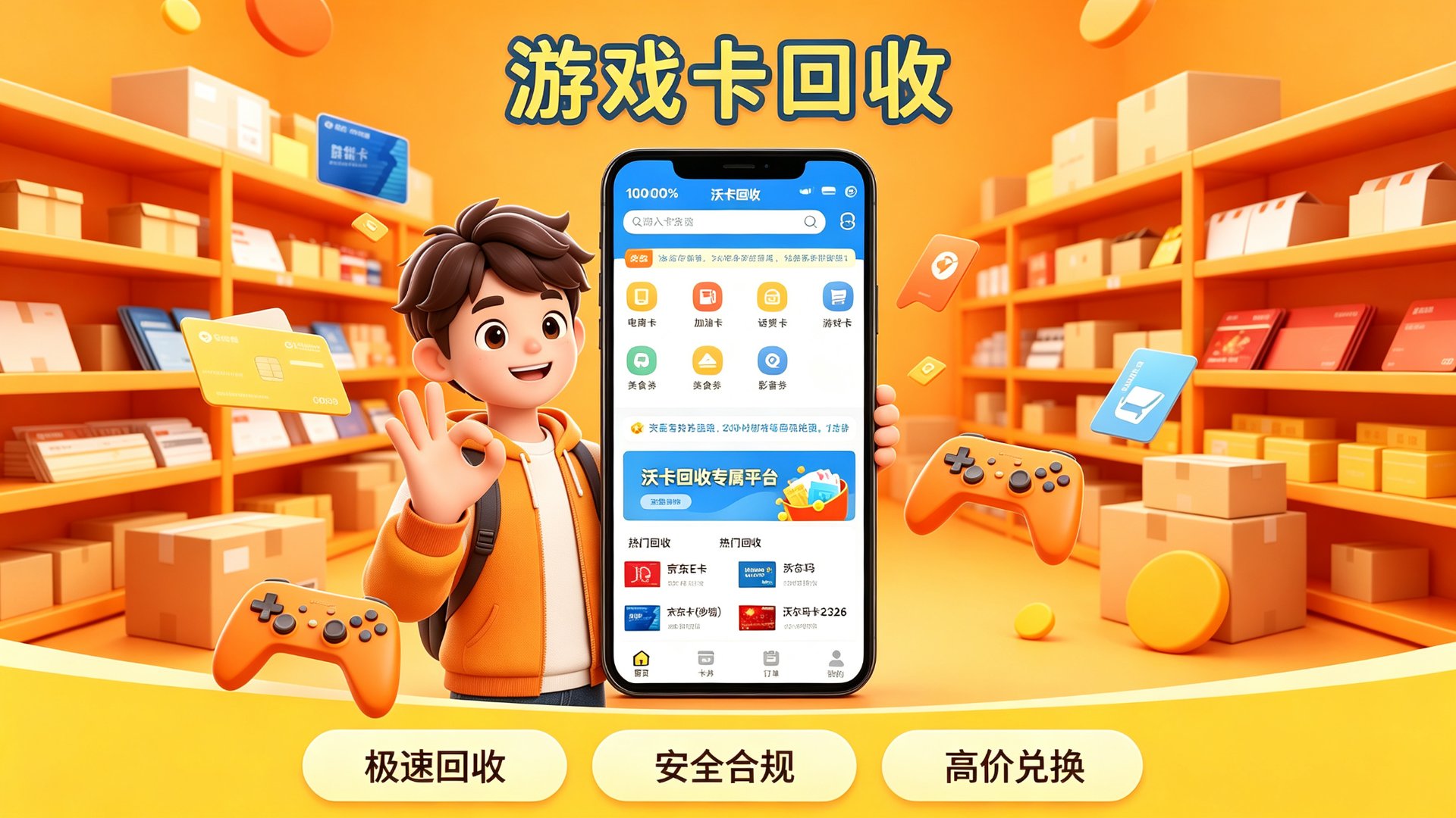 礼品卡回收平台怎么找才不亏？三种渠道折扣与到账速度对比