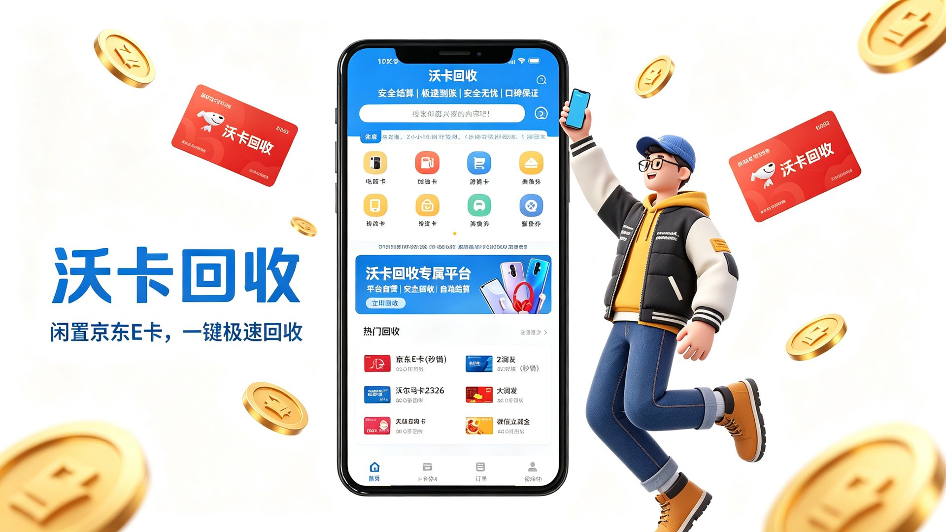 中央商场购物卡放着不用就过期?我用沃卡回收多回了200块