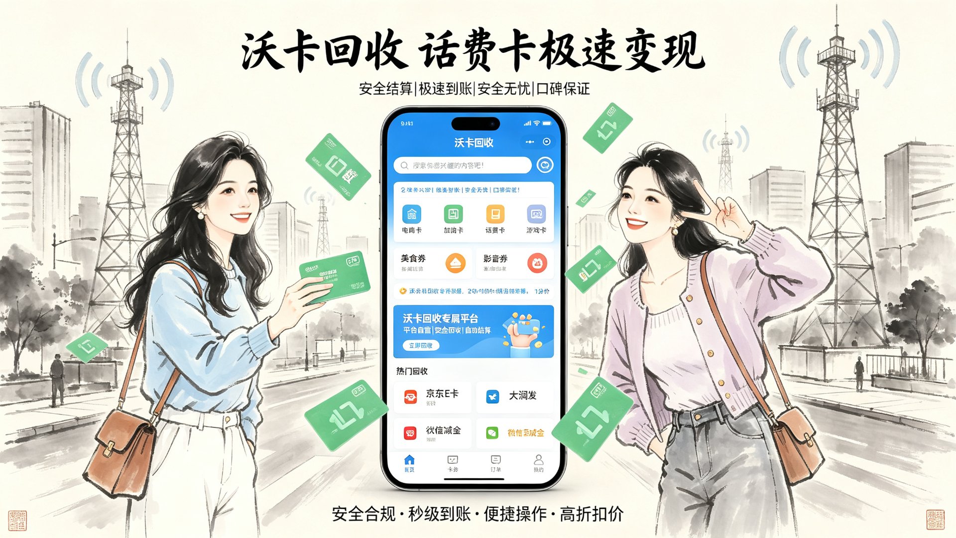 大润发购物卡回收正规平台怎么挑?折扣到账时间实测说明