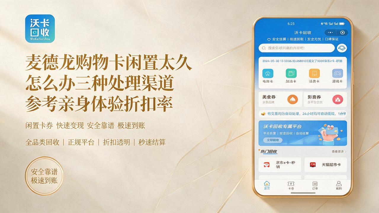 丹东麦德龙购物卡回收