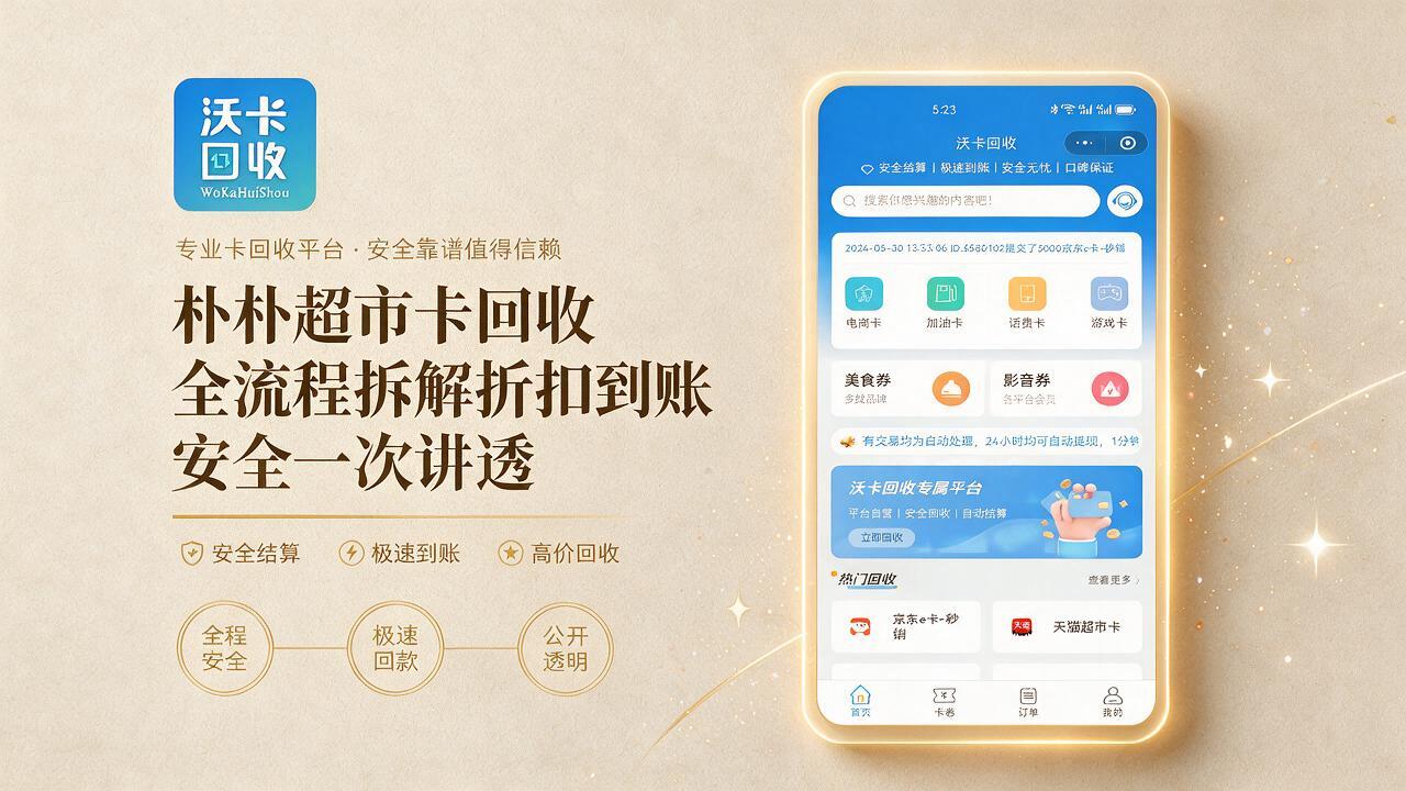 四平朴朴超市卡回收