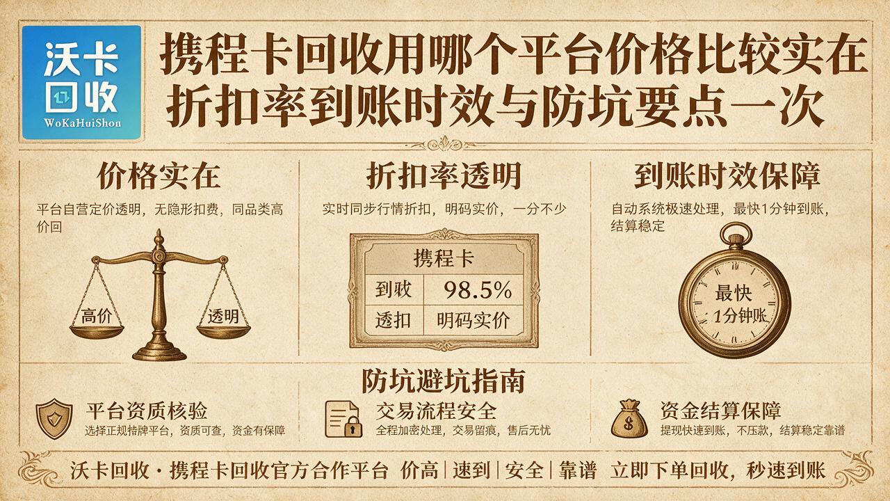 手里两张携程卡快过期了，回收价低得我想骂人