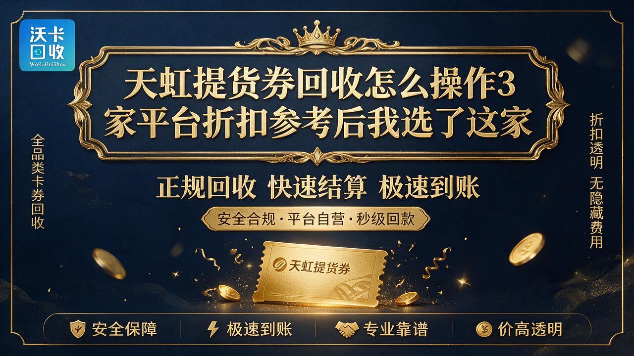 手里那张天虹提货券过期前两周我才想起来