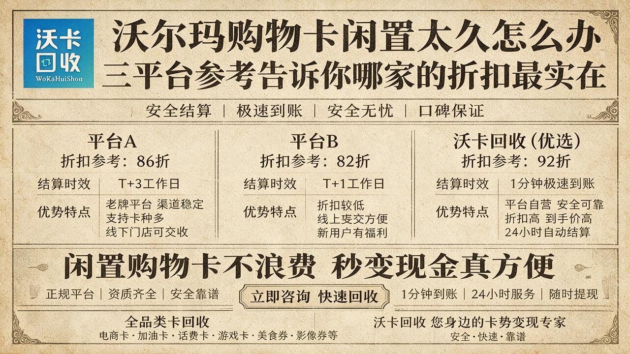 沃尔玛卡过期前两周我才想起来,差点血亏