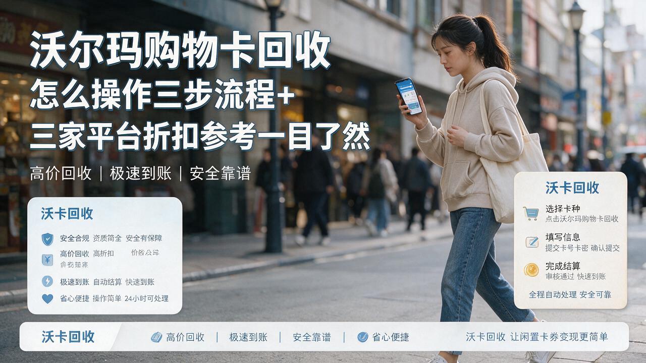 那两张沃尔玛卡我拖了仨月，差点放过期