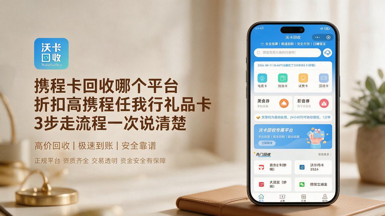 手里两张携程卡快过期了，回收能换几折