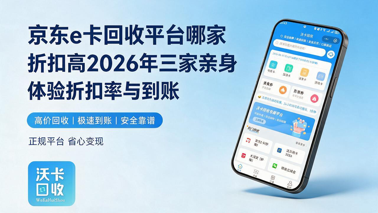 泉州京东e卡回收