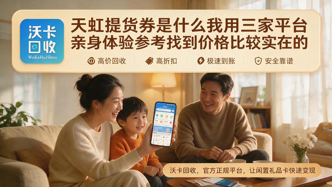 天虹提货券回收价格多少?3类渠道到账与折扣参考