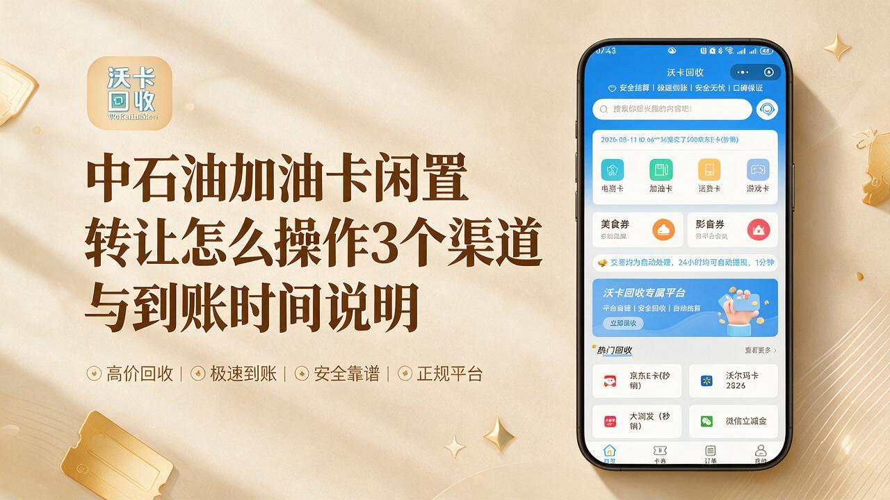 山南中石油加油卡回收