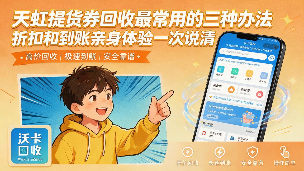 天虹提货券能回收吗?常见与折扣行情