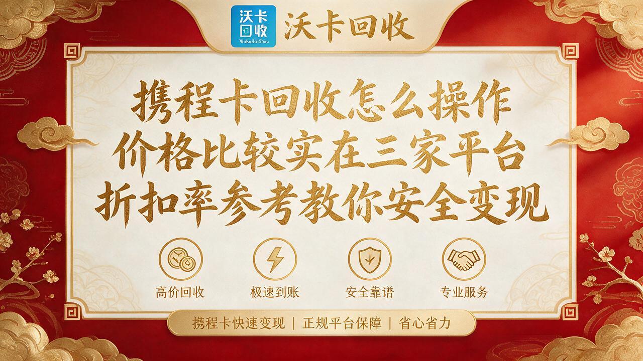携程礼品卡回收折扣一般多少？