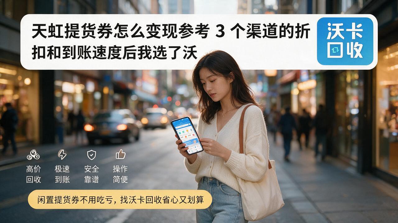 手里那张天虹提货券我犹豫了半个月才出手