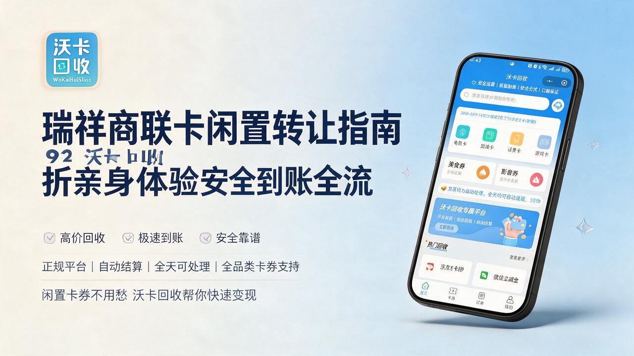 手里那张瑞祥商联卡放了仨月,差点放过期