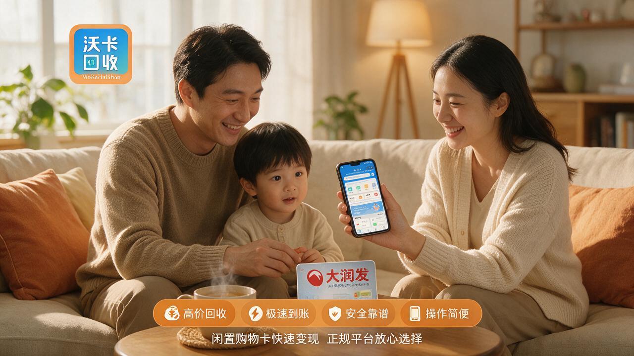 大润发购物卡回收一般几折