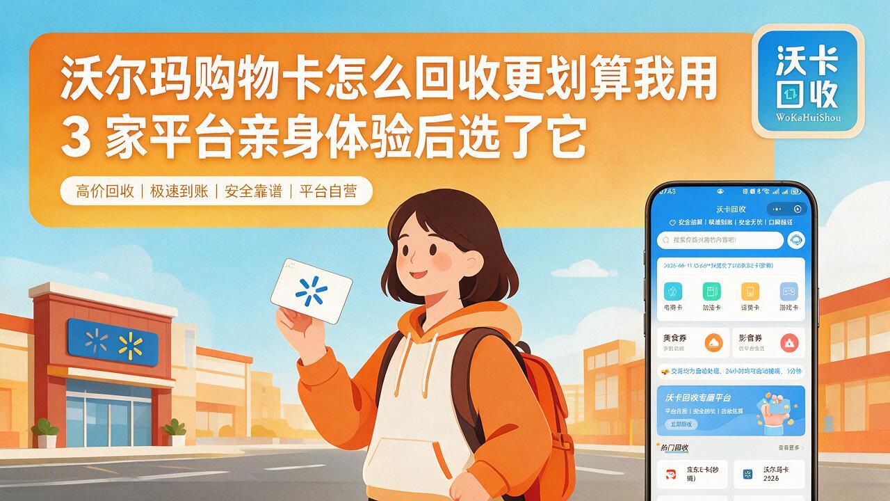 河池沃尔玛购物卡回收