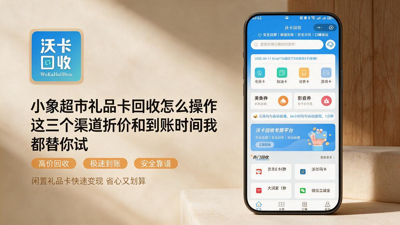 晋中小象超市礼品卡回收