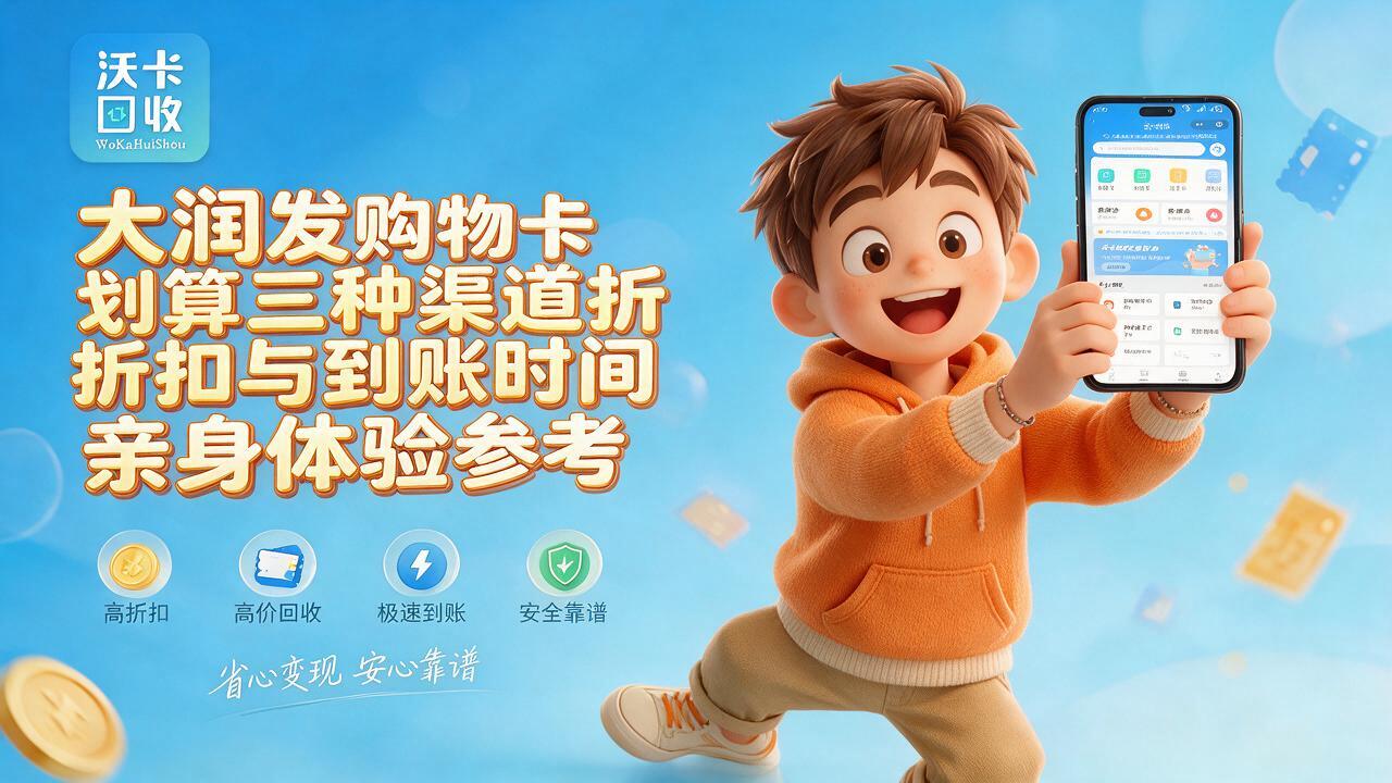 盘锦大润发购物卡回收
