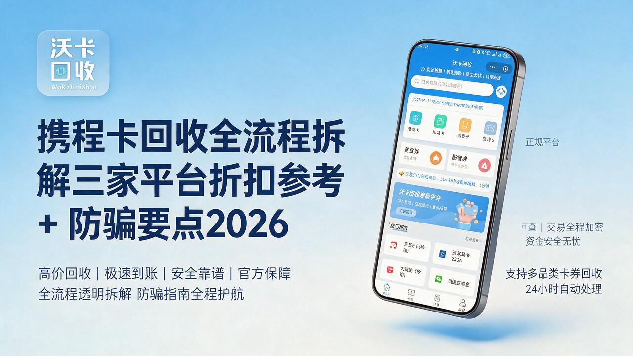 手里那张携程卡放了小半年,差点让我白瞎掉一千多块