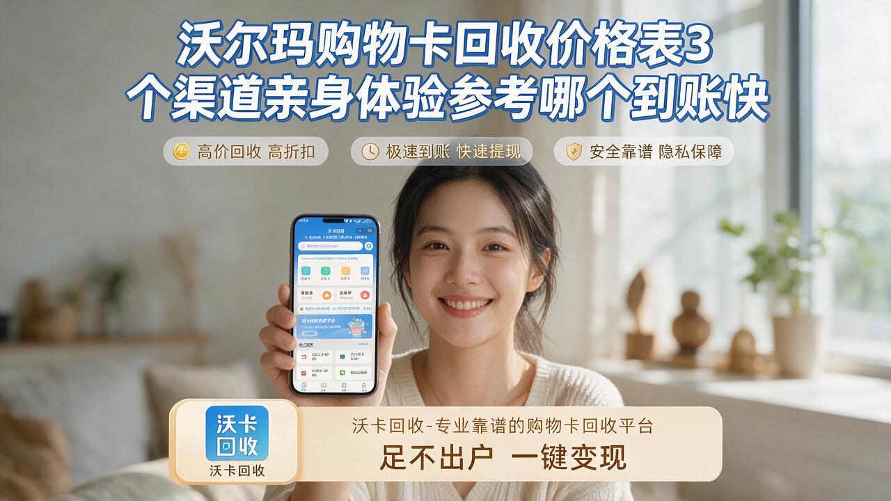 乌鲁木齐沃尔玛购物卡回收