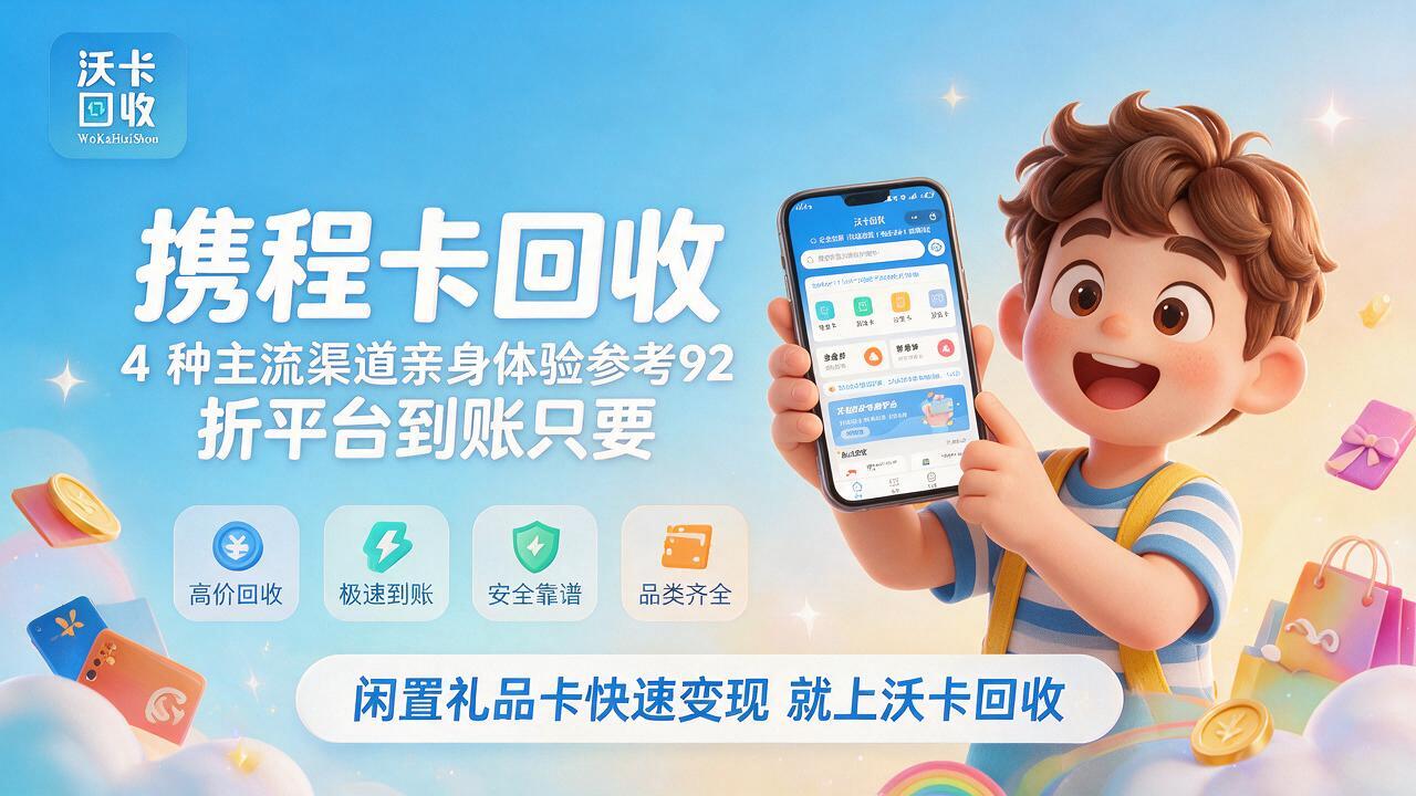 手里那张携程卡还有一年，我问了六家回收价