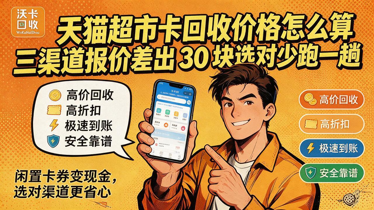 延安天猫超市卡回收