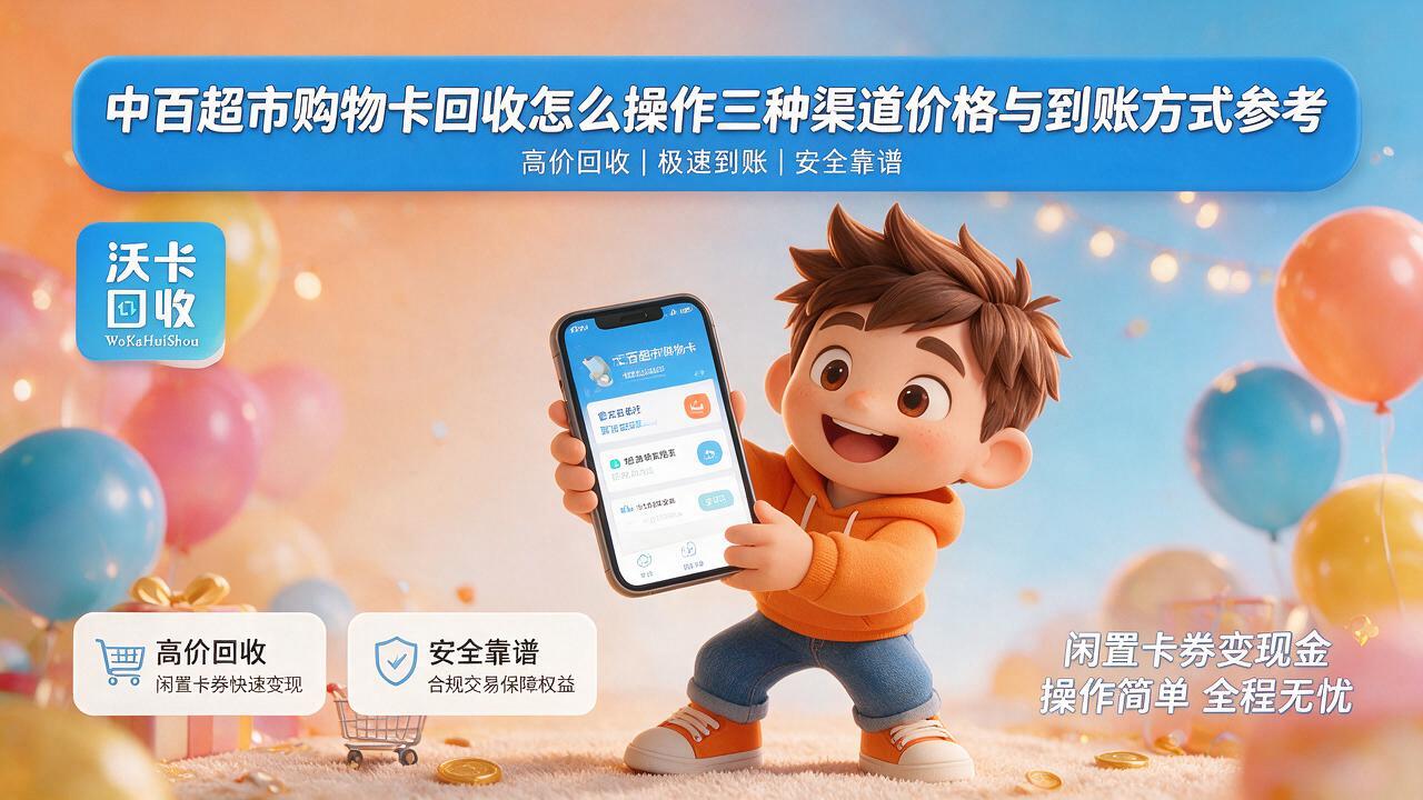 北京中百超市购物卡回收